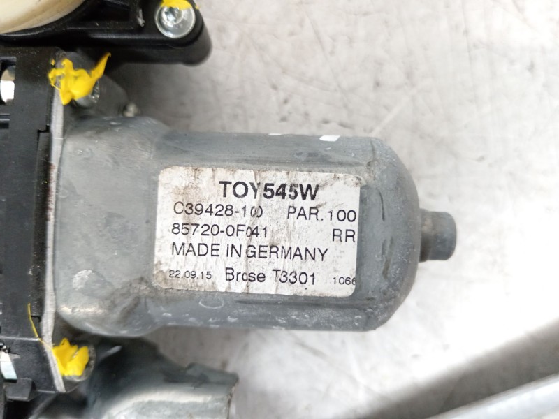 Recambio de elevalunas trasero izquierdo para toyota verso (_r2_) 1.6 d4-d (war20_) referencia OEM IAM 698400F041 857200F041 