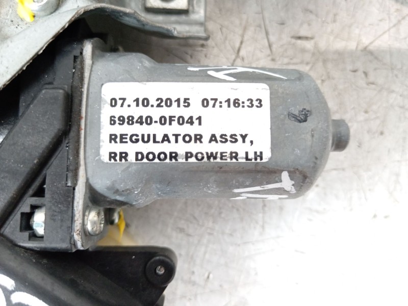Recambio de elevalunas trasero izquierdo para toyota verso (_r2_) 1.6 d4-d (war20_) referencia OEM IAM 698400F041 857200F041 