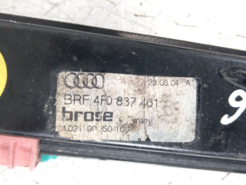 Recambio de elevalunas delantero izquierdo para audi a6 c6 (4f2) 3.2 fsi referencia OEM IAM 4F0837461 4F0959801B 