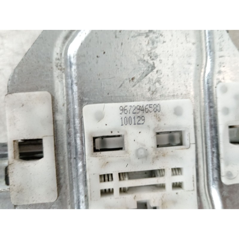 Recambio de elevalunas delantero derecho para citroën berlingo multispace (b9) 1.6 hdi 110 referencia OEM IAM 9672946580  