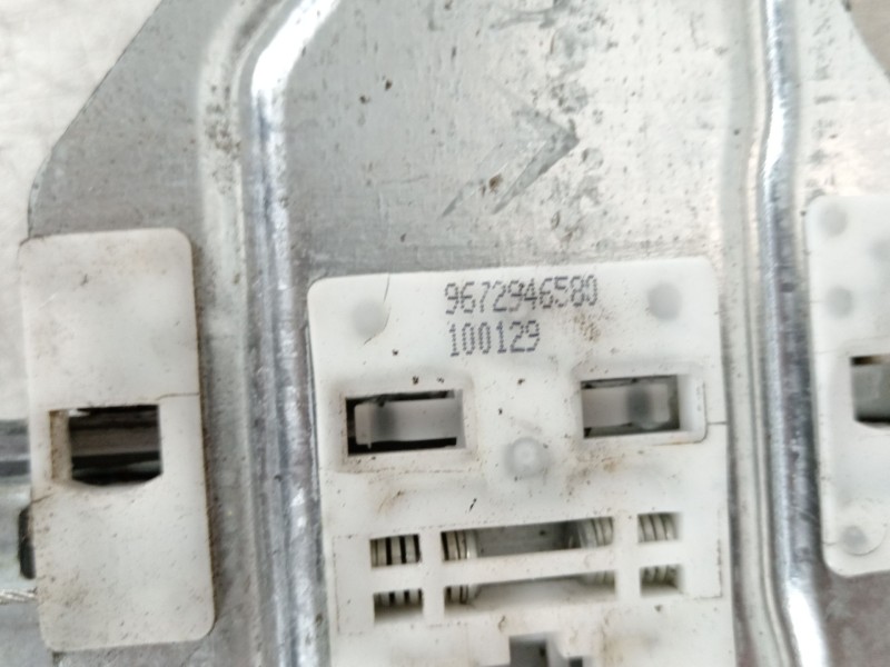 Recambio de elevalunas delantero derecho para citroën berlingo multispace (b9) 1.6 hdi 110 referencia OEM IAM 9672946580  