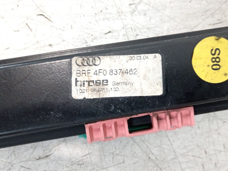 Recambio de elevalunas delantero derecho para audi a6 c6 (4f2) 3.2 fsi referencia OEM IAM 4F0837462  