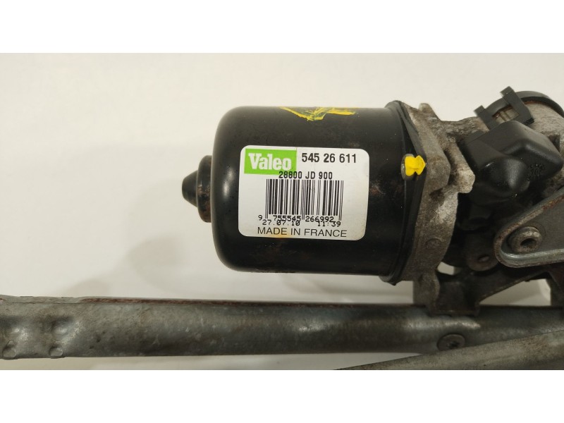 Recambio de motor limpia delantero para nissan qashqai i (j10, nj10) 1.5 dci referencia OEM IAM 54526611  