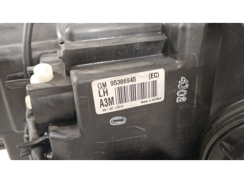 Recambio de faro izquierdo para opel mokka / mokka x (j13) 1.4 (_76) referencia OEM IAM 95386945  