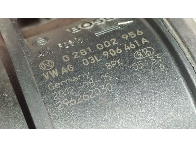 Recambio de caudalimetro para audi a4 b8 avant (8k5) 2.0 tdi referencia OEM IAM 03L906461A 0281002956 296262030
