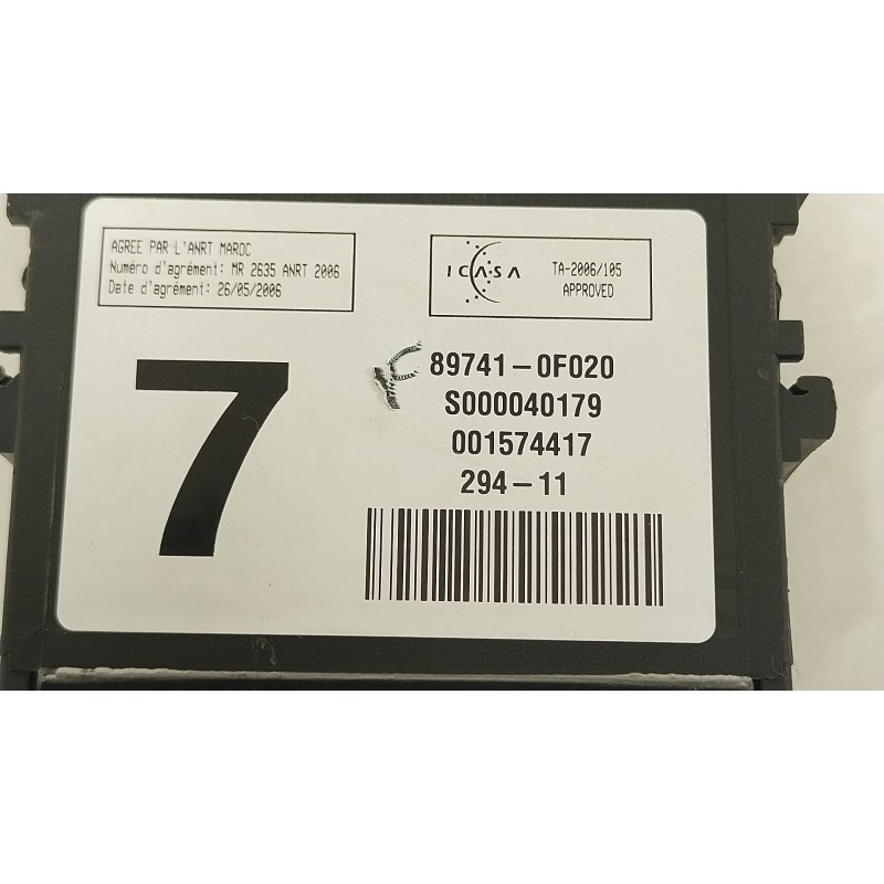 Recambio de modulo electronico para toyota verso (_r2_) 2.0 d-4d (aur20_) referencia OEM IAM 897410F020 0603B1A S000040179