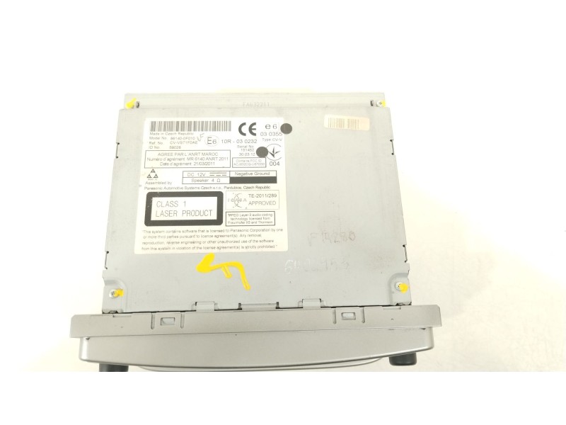 Recambio de sistema navegacion gps para toyota verso (_r2_) 2.0 d-4d (aur20_) referencia OEM IAM 861400F010  