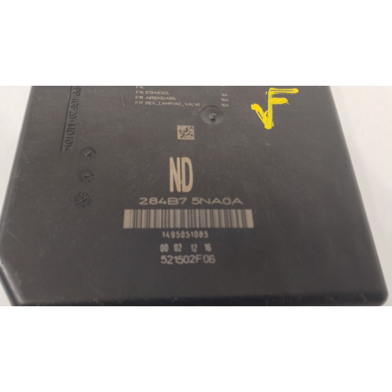Recambio de caja reles / fusibles para nissan qashqai ii (j11, j11_) 1.6 dig-t referencia OEM IAM 284B75NA0A  