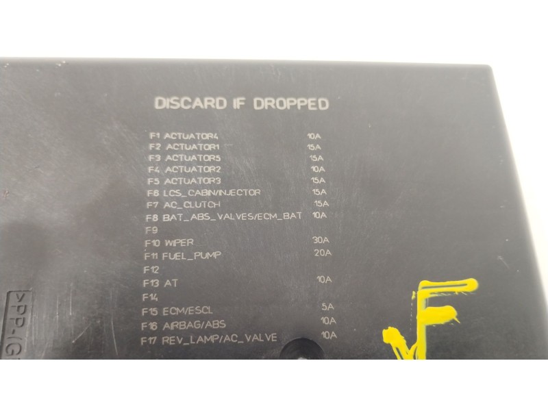 Recambio de caja reles / fusibles para nissan qashqai ii (j11, j11_) 1.6 dig-t referencia OEM IAM 284B75NA0A  