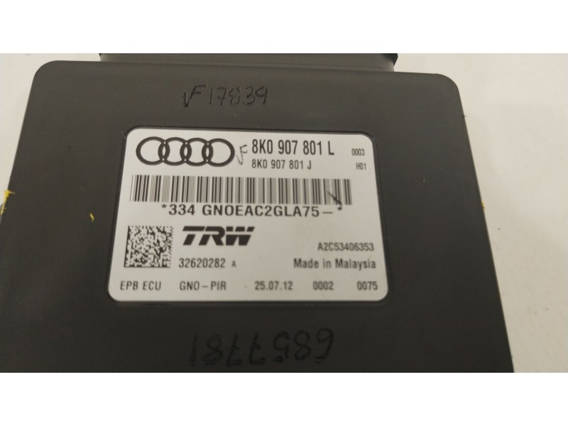 Recambio de modulo electronico para audi a4 b8 avant (8k5) 2.0 tdi referencia OEM IAM 8K0907801L 8K0907801J A2C53406353