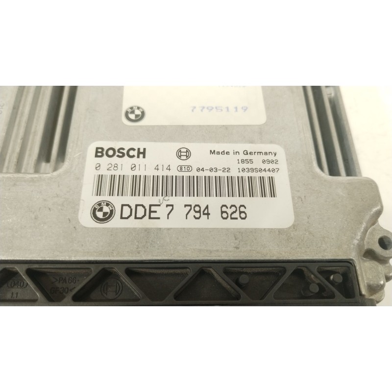 Recambio de centralita motor uce para bmw x5 (e53) 3.0 d referencia OEM IAM 7794626 0281011414 7795119