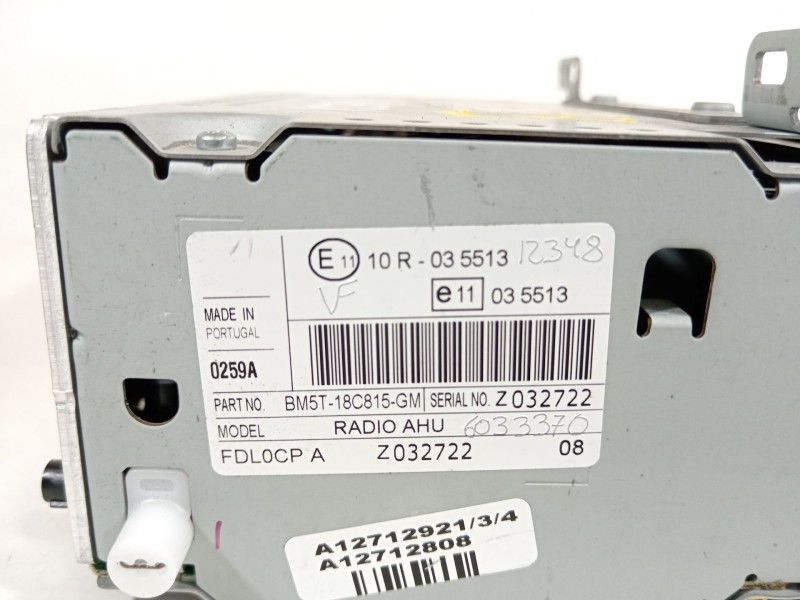Recambio de sistema audio / radio cd para ford focus lim. business referencia OEM IAM BM5T18C815GM  