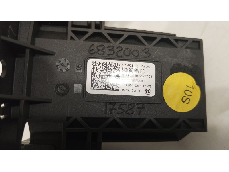 Recambio de mando intermitentes para volkswagen golf vi (5k1) 1.6 tdi referencia OEM IAM 5K0953507BC 5K0953513M 