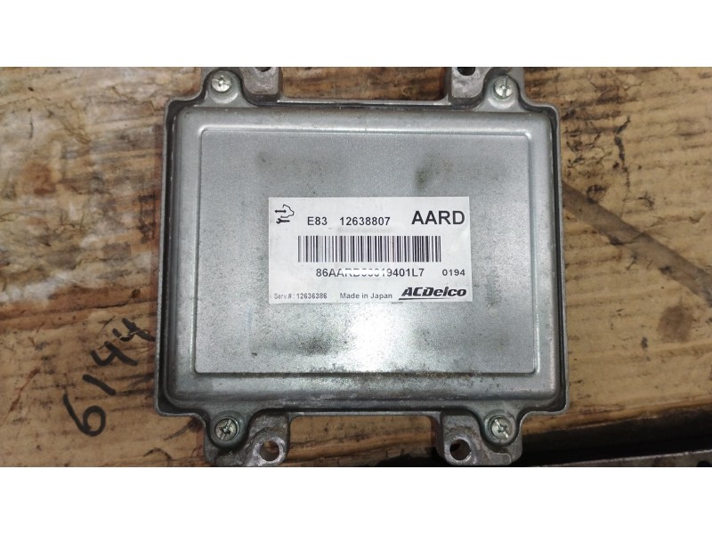 Recambio de centralita motor uce para opel astra j (p10) 1.4 (68) referencia OEM IAM 12638807 12636386 