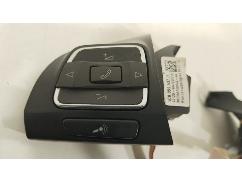 Recambio de mando volante para volkswagen golf vi (5k1) 1.6 tdi referencia OEM IAM 3C8959537D 3C8959538G 