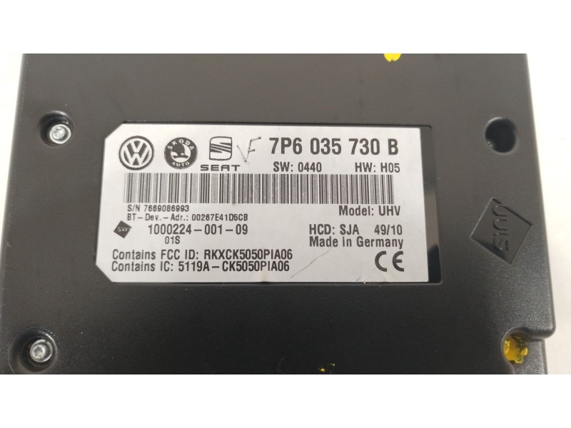 Recambio de modulo electronico para volkswagen golf vi (5k1) 1.6 tdi referencia OEM IAM 7P603530B  