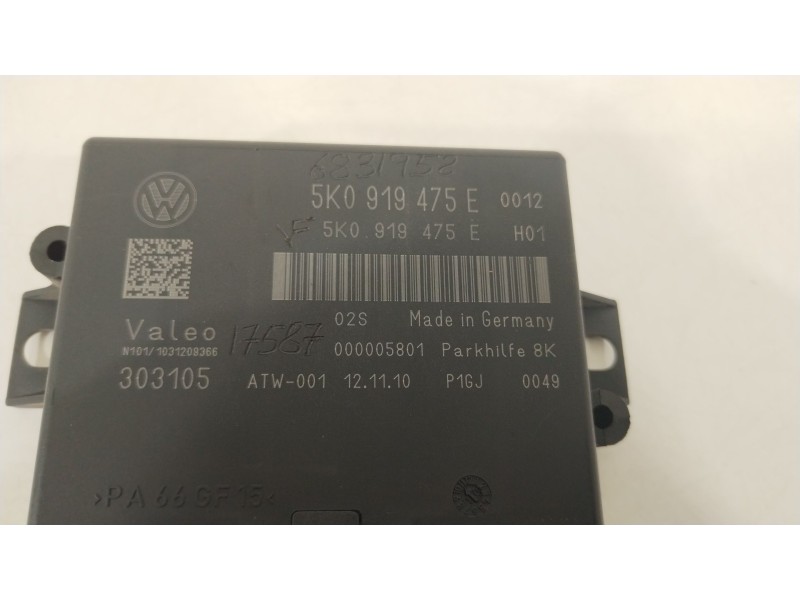 Recambio de modulo electronico para volkswagen golf vi (5k1) 1.6 tdi referencia OEM IAM 5K0919475E  