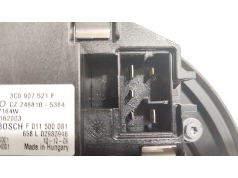 Recambio de ventilador calefaccion para volkswagen golf vi (5k1) 1.6 tdi referencia OEM IAM 3C1820015Q 3C0907521F 
