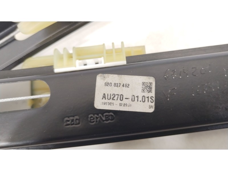 Recambio de elevalunas delantero derecho para audi a1 sportback (gba) 30 tfsi referencia OEM IAM 82G837462 8W0959802 