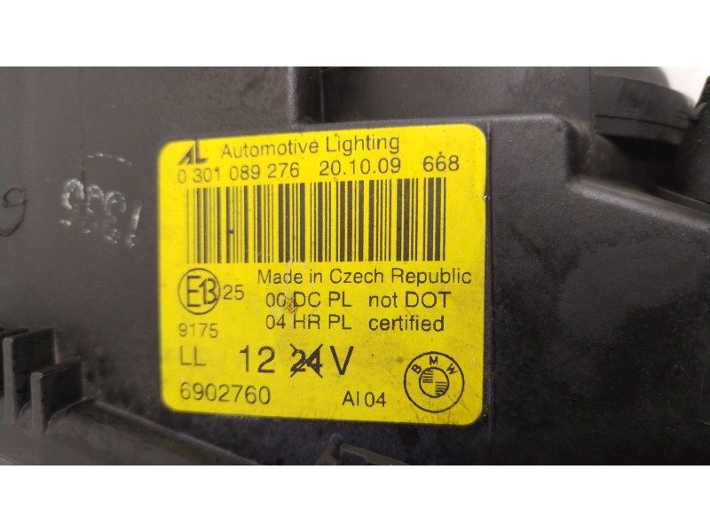 Recambio de faro derecho para bmw 3 (e46) 320 d referencia OEM IAM 6902760 0301089276 