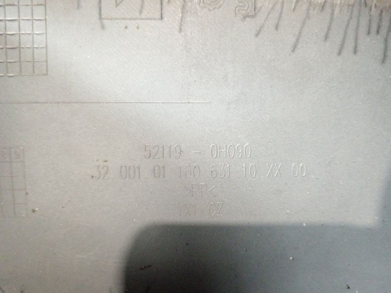 Recambio de paragolpes delantero para peugeot 107 (pm_, pn_) 1.0 referencia OEM IAM 521190H090  