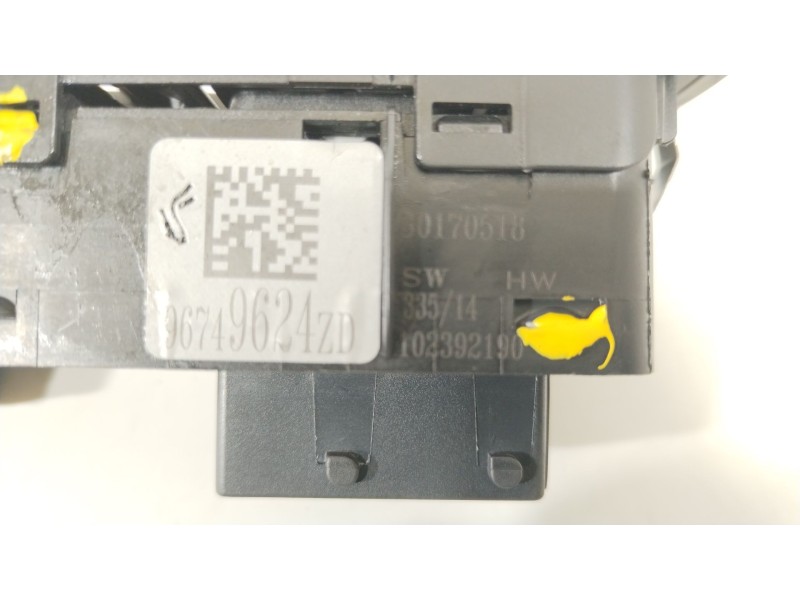 Recambio de mando elevalunas delantero izquierdo para peugeot 2008 i (cu_) 1.6 vti referencia OEM IAM 96749624ZD  