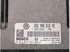 Recambio de centralita motor uce para seat toledo iii (5p2) 2.0 tdi 16v referencia OEM IAM 03G906016HE 0281012291  2