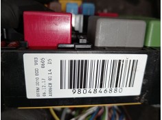 Recambio de caja reles / fusibles para citroën c-elysee (dd_) 1.6 bluehdi 100 referencia OEM IAM 9804846880   2