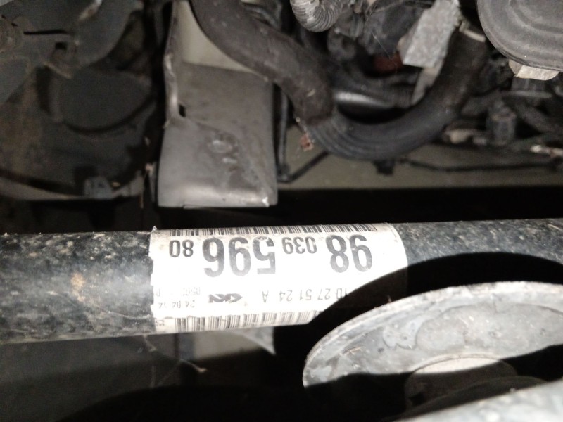 Recambio de transmision delantera derecha para peugeot 208 i (ca_, cc_) 1.4 hdi referencia OEM IAM 9803959680  