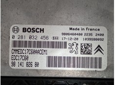 Recambio de centralita motor uce para citroën c-elysee (dd_) 1.6 bluehdi 100 referencia OEM IAM 9814182680 0281032456 9806460480 2