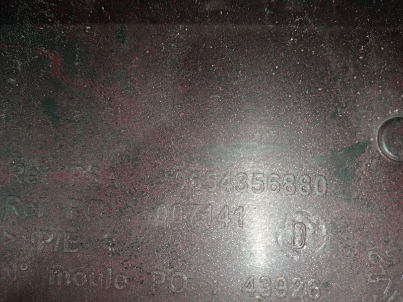 Recambio de paragolpes delantero para peugeot 207/207+ (wa_, wc_) 1.6 16v vti referencia OEM IAM 9654356880  