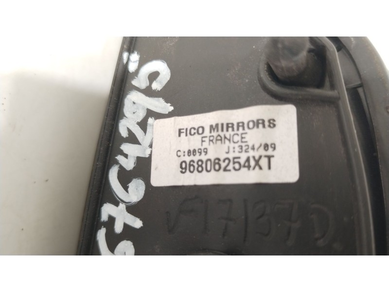 Recambio de retrovisor derecho para peugeot 207/207+ (wa_, wc_) 1.6 hdi referencia OEM IAM 96806254XT  