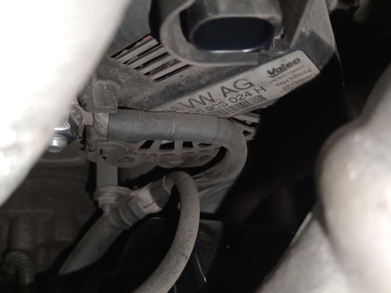 Recambio de alternador para volkswagen polo v (6r1, 6c1) 1.4 (6r1) referencia OEM IAM 036903024H  