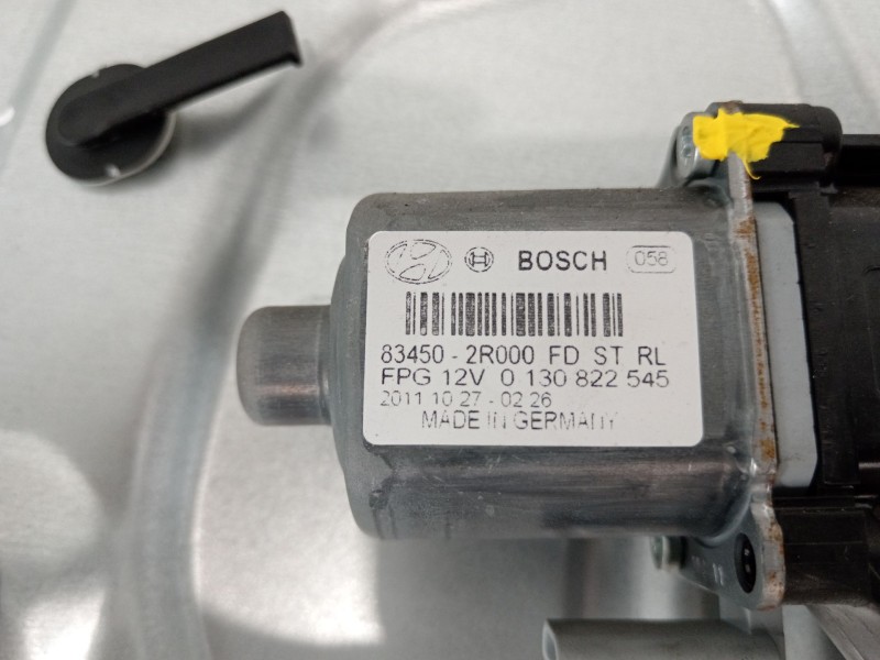 Recambio de elevalunas trasero izquierdo para hyundai i30 (fd) 1.6 crdi referencia OEM IAM 834702R050 834502R000 814102L000