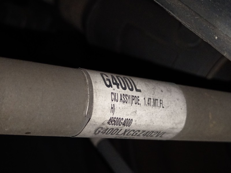 Recambio de transmision delantera izquierda para hyundai i30 (pde, pd, pden) 1.5 referencia OEM IAM 49500G4000  