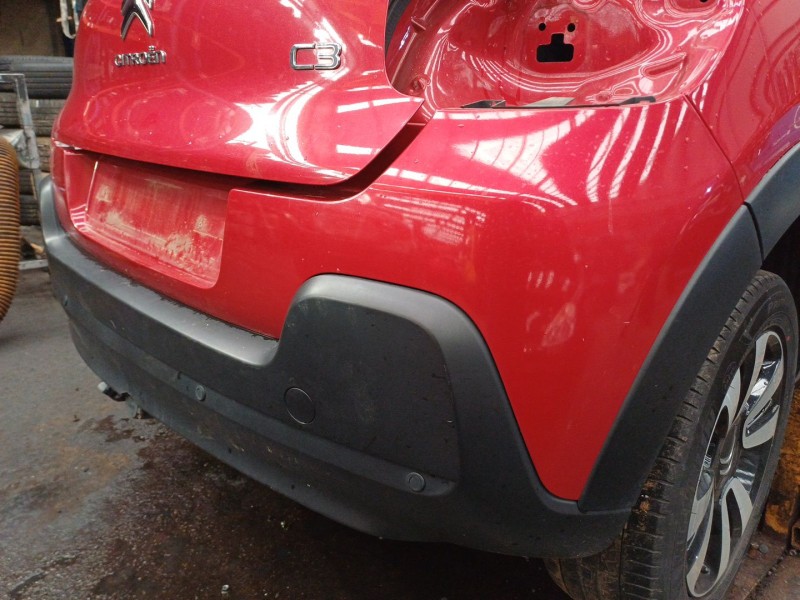 Recambio de paragolpes trasero para citroën c3 iii (sx) 1.2 thp 110 referencia OEM IAM 9813343977  