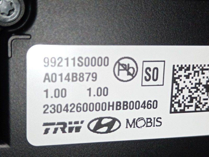 Recambio de camara para hyundai i30 (pde, pd, pden) 1.5 referencia OEM IAM 99211S0000 A014B879 2304260000HBB00460