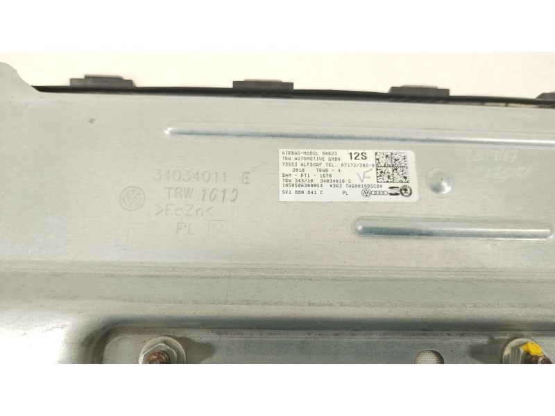 Recambio de airbag delantero izquierdo para volkswagen golf vi (5k1) 1.6 tdi referencia OEM IAM 5K1880841C  