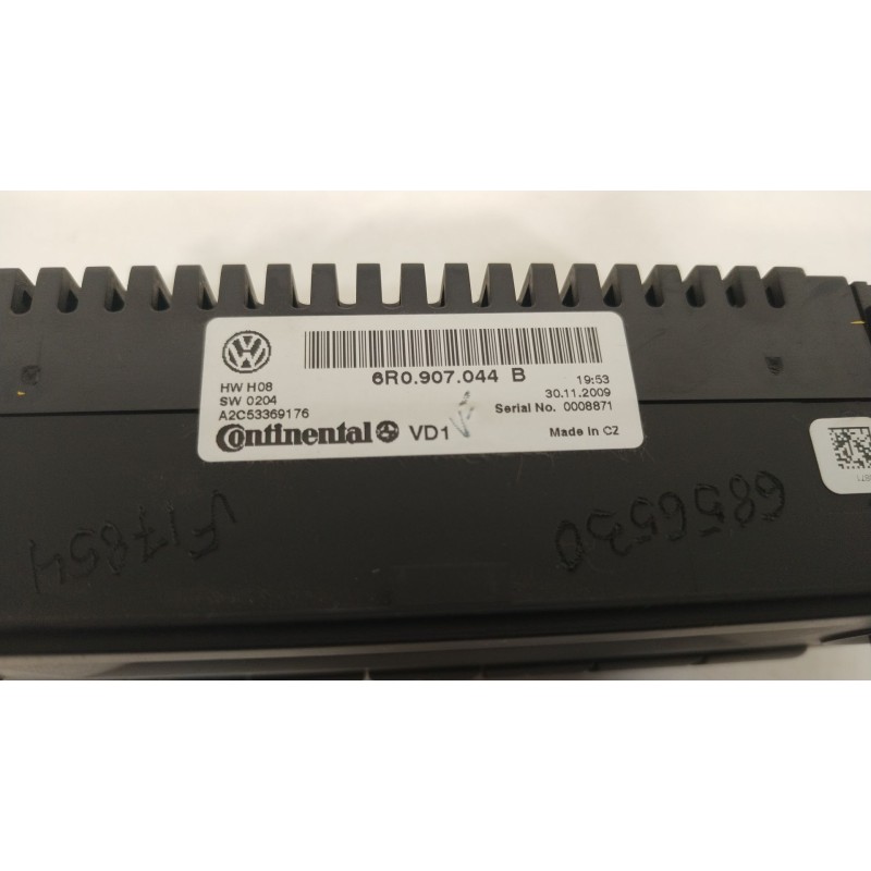 Recambio de mando climatizador para volkswagen polo v (6r1, 6c1) 1.4 (6r1) referencia OEM IAM 6R0907044B A2C53369176 