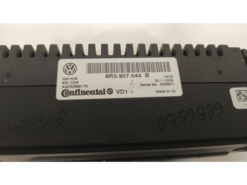 Recambio de mando climatizador para volkswagen polo v (6r1, 6c1) 1.4 (6r1) referencia OEM IAM 6R0907044B A2C53369176 