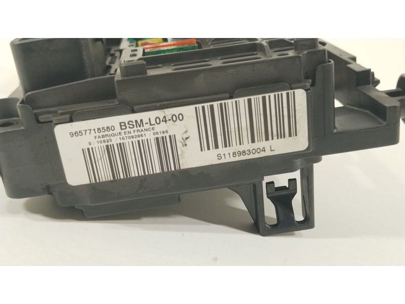 Recambio de caja reles / fusibles para peugeot 307 (3a/c) 1.6 16v referencia OEM IAM 9657718580 BSML0400 S118983004L