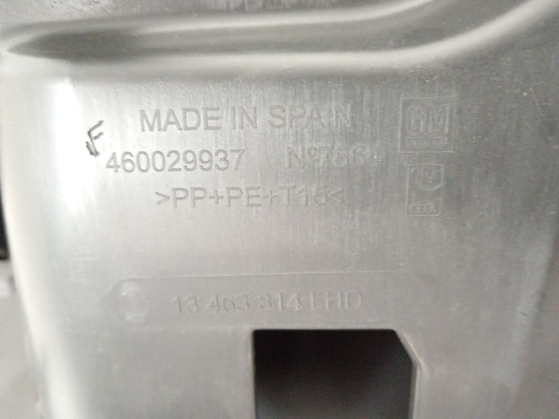 Recambio de guantera para opel crossland x / crossland (p17, p2qo) 1.2 (75) referencia OEM IAM 460029937 YQ00596980 
