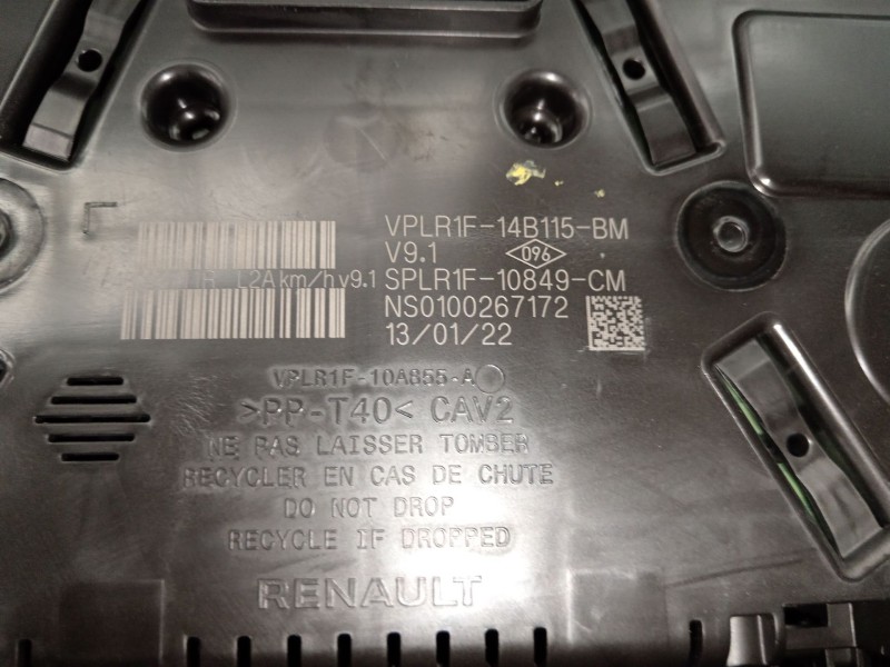 Recambio de cuadro instrumentos para dacia jogger (rk_) 1.0 tce 90 eco-g referencia OEM IAM 248093711R  