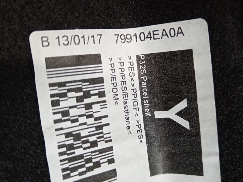 Recambio de bandeja trasera para nissan qashqai ii (j11, j11_) 1.6 dig-t referencia OEM IAM 799104EA0A  