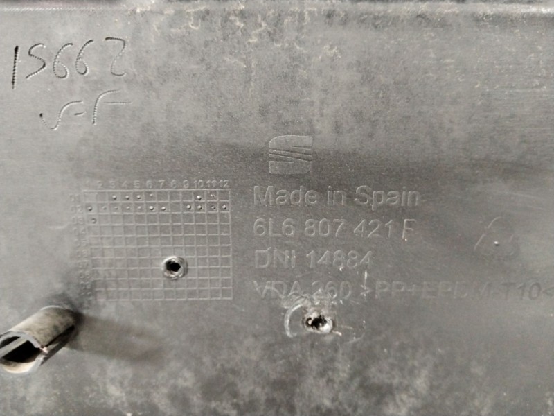 Recambio de paragolpes trasero para seat ibiza iii (6l1) 1.4 16v referencia OEM IAM 6L6807421  