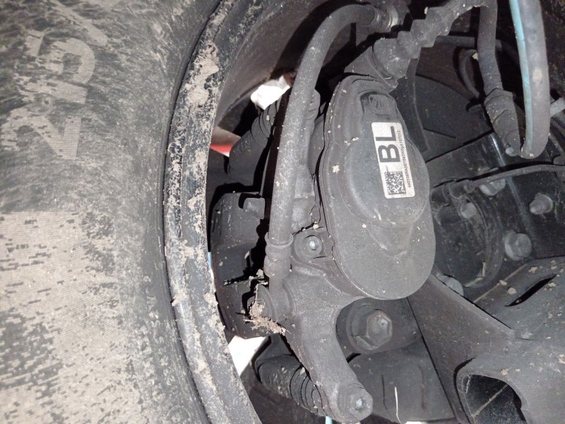 Recambio de pinza freno trasera izquierda para nissan qashqai iii (j12) 1.3 dig-t referencia OEM IAM   