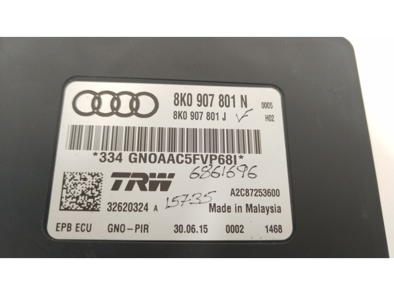 Recambio de modulo electronico para audi q5 (8rb) sq5 tdi quattro referencia OEM IAM 8K0907801N 8K0907801N 