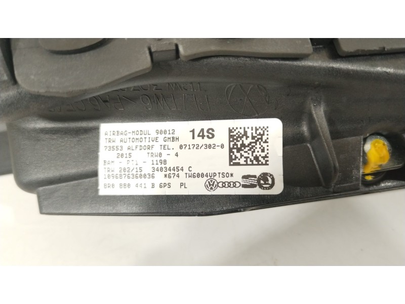 Recambio de airbag lateral trasero izquierdo para audi q5 (8rb) sq5 tdi quattro referencia OEM IAM 8R0880441B  