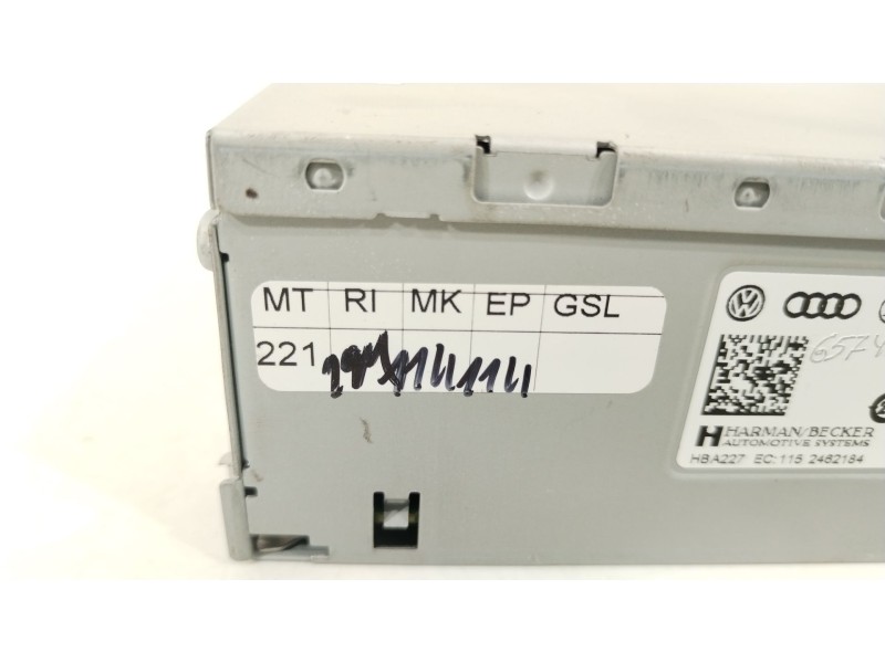 Recambio de sistema audio / radio cd para audi q5 (8rb) sq5 tdi quattro referencia OEM IAM 4G1035053J  
