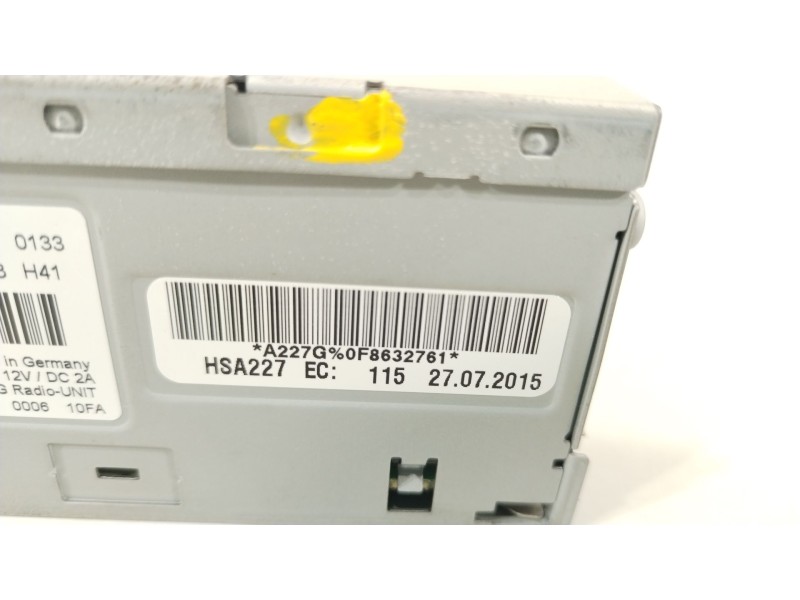 Recambio de sistema audio / radio cd para audi q5 (8rb) sq5 tdi quattro referencia OEM IAM 4G1035053J  